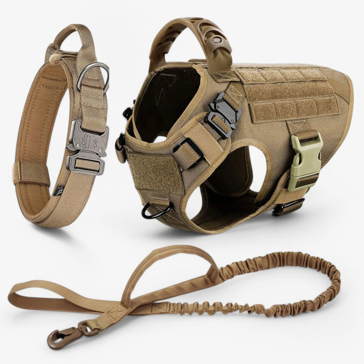Norvo | KrachtGrip Hundesele – Justerbar Taktisk Sele for Trening & Turer