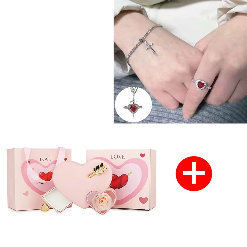 Norvo | Amour Hjerte Smykker Gaveeske