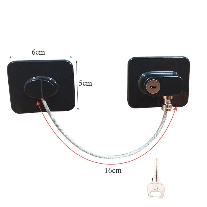 Safe Baby Secure Door Cabinet Lock | Norvo