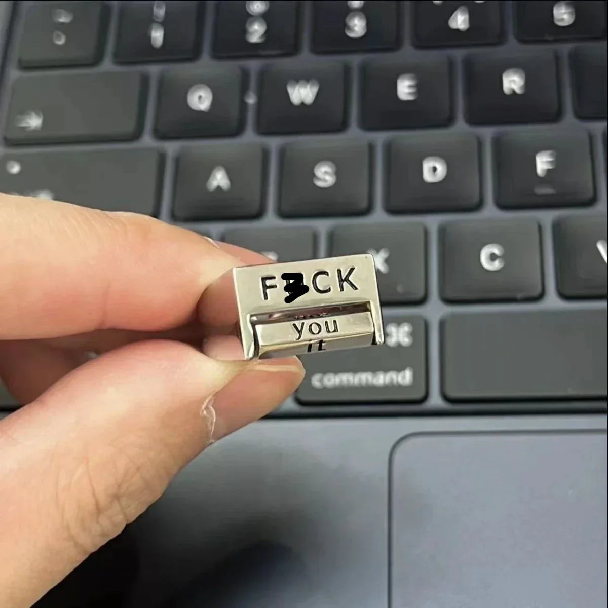 Norvo | F*ck You Everything Roterende Humør Kontrollring