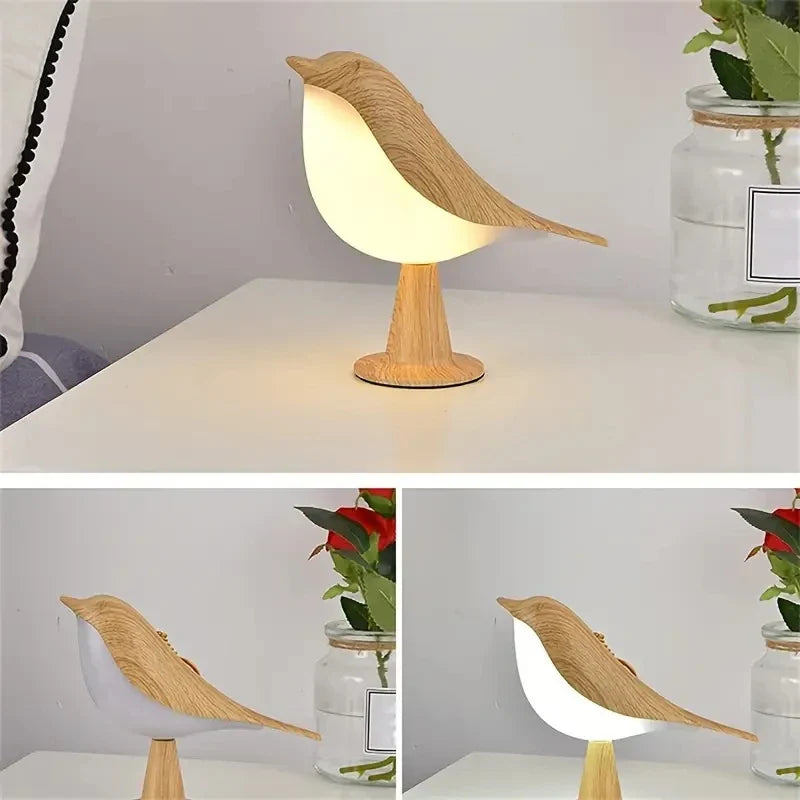 Norvo | Elegant Bird Lamp med 3 Lysnivåer