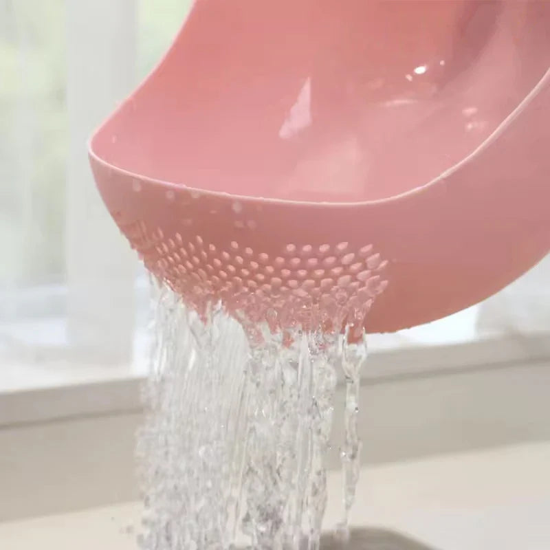 Norvo | KlarSieb Multifunctional Strainer | Travel Strainer & Draining Basket | For Fruits, Vegetables & Rice | Ergonomisk Design