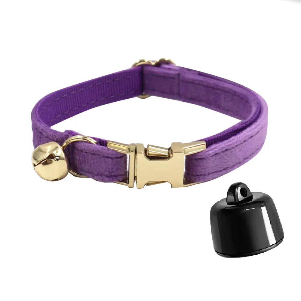 Norvo | Pet Tracker Mini – Smart Bluetooth Dyrlokalisator med Halsbånd og Klokke