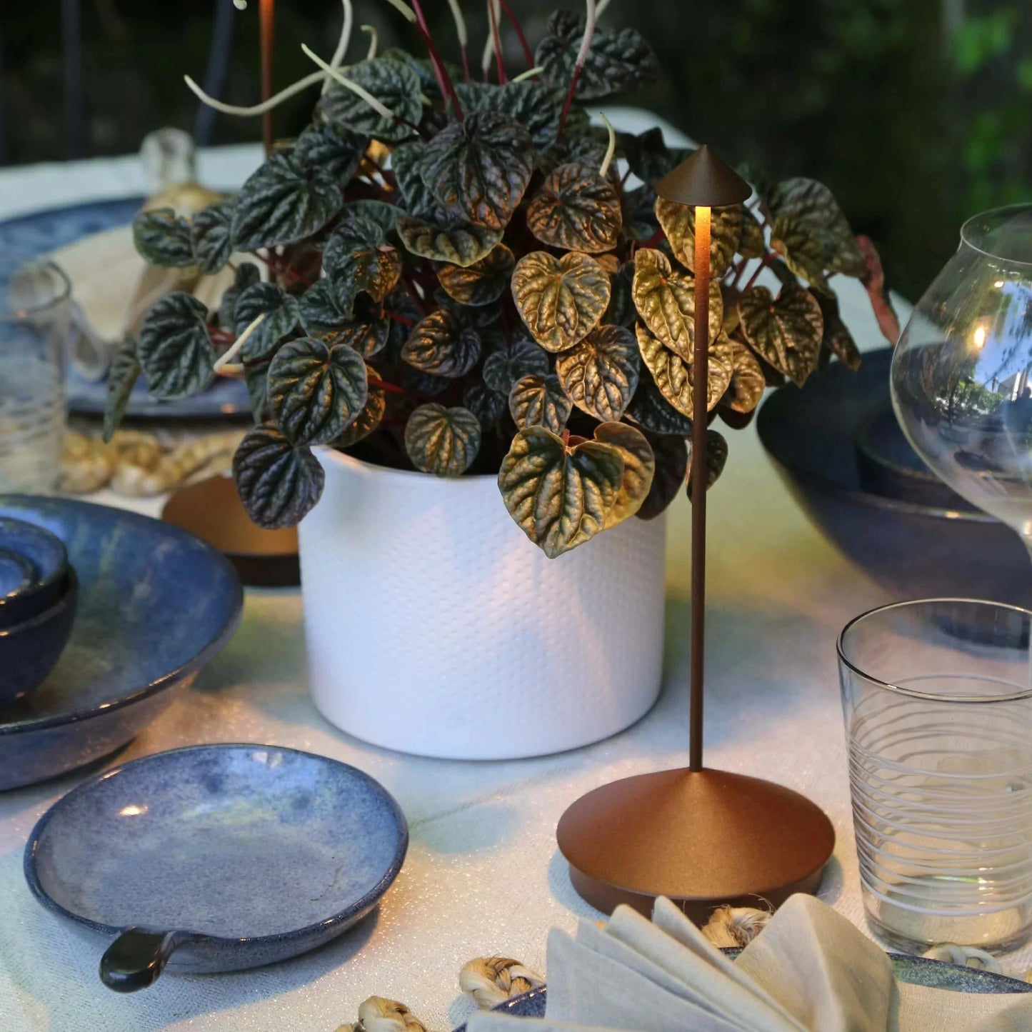 Norvo | Raderbar Bordlampe Kreativ Spisestue Berøring Led Hotell Bar Kaffe Pina Pro Bordlampe Dekorativ Skrivebordslampe