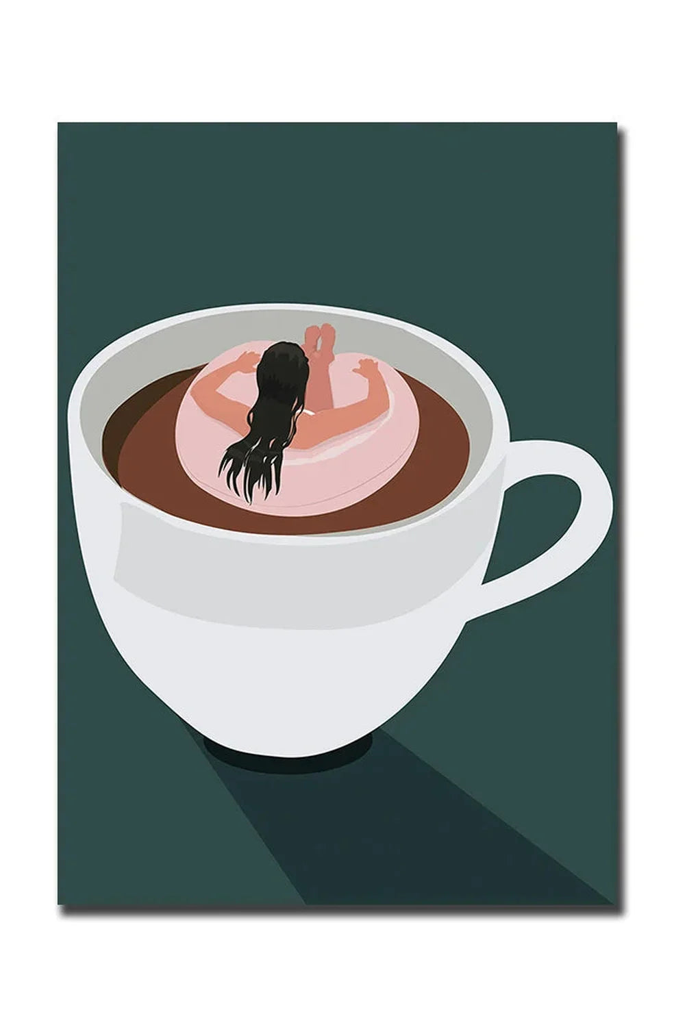 Norvo | God Morgen Kaffe Lerret Plakat