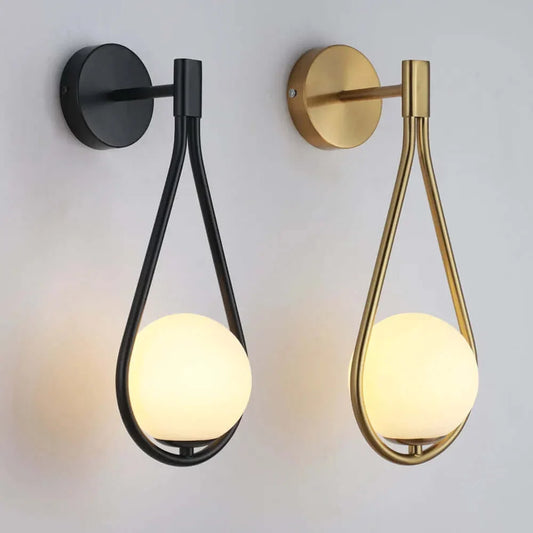 Norvo | Drop Luxury Glass Balls Vegglampe