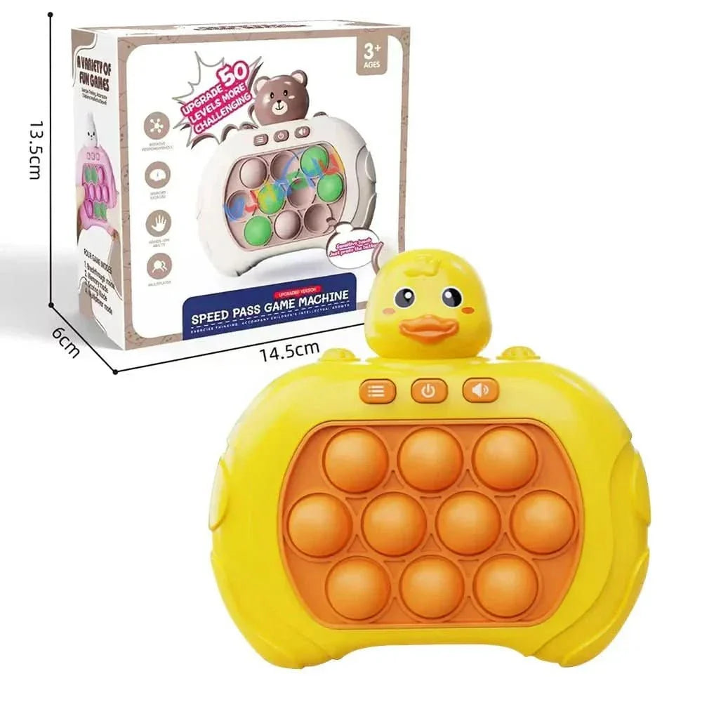 Norvo | FidgeTop – Lys Anti-Stress Puslespill for Barn & Voksne