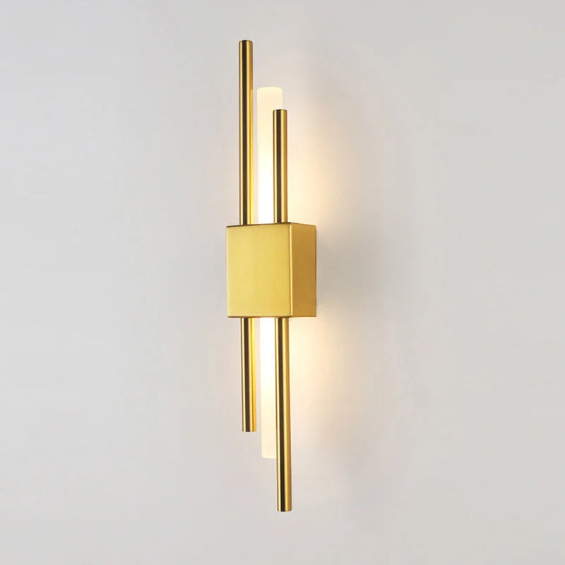 Norvo | Moderne LED Vegglampe: Innendørsbelysning for Hjem, Soverom, Nattbord, Stue, Hotell og Gangdekorasjon