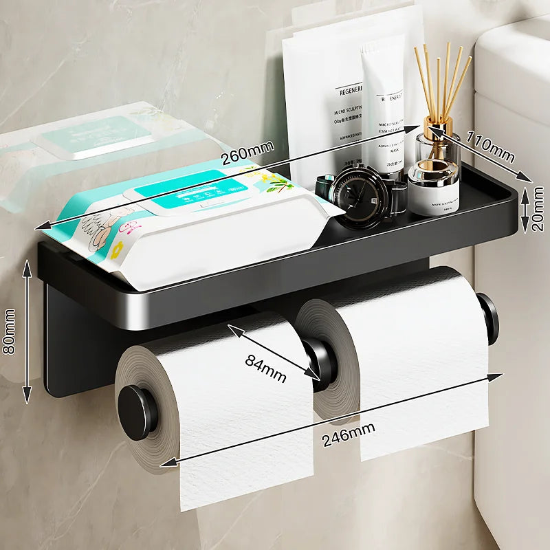 Norvo | Veggmontert Aluminiumlegering Tissueholder