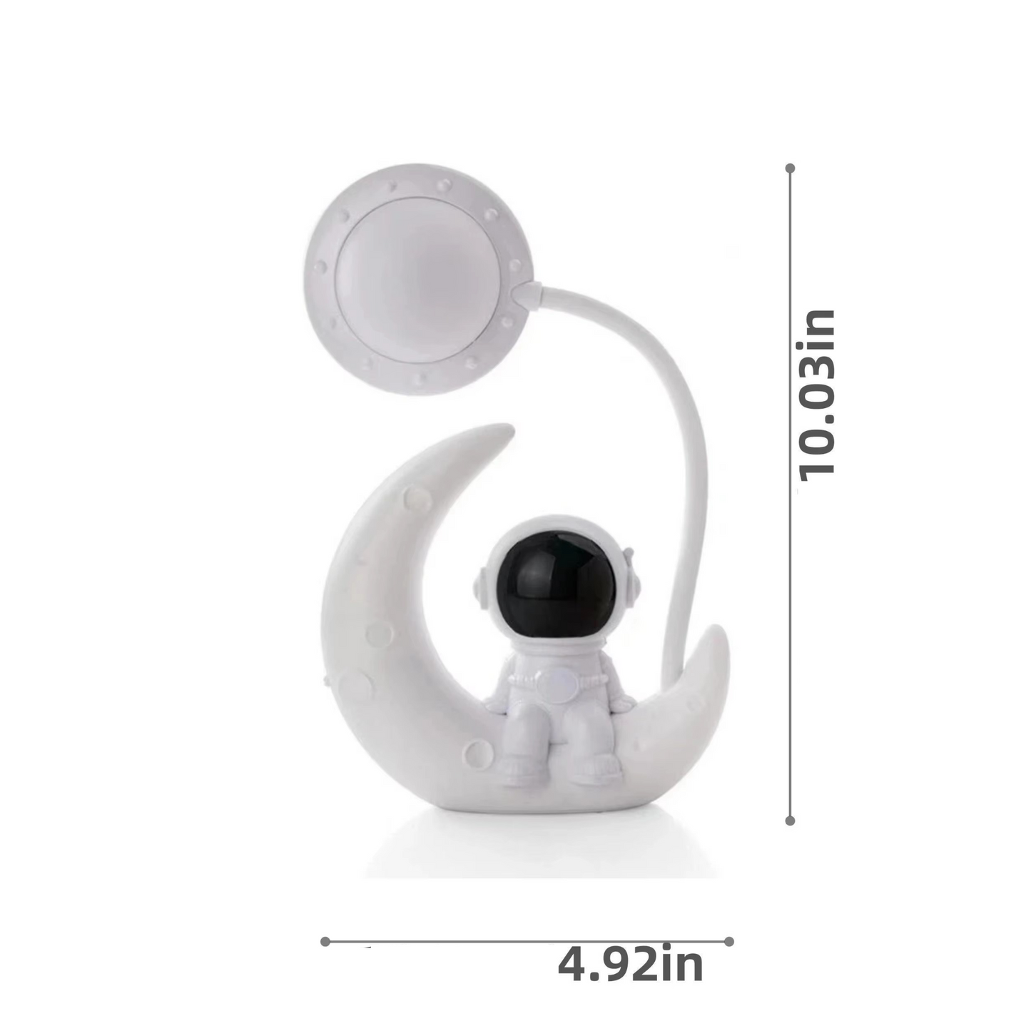 Norvo | Astronaut Moon Nattlampe LED Bordlampe for Soveromsinnredning og Gaver