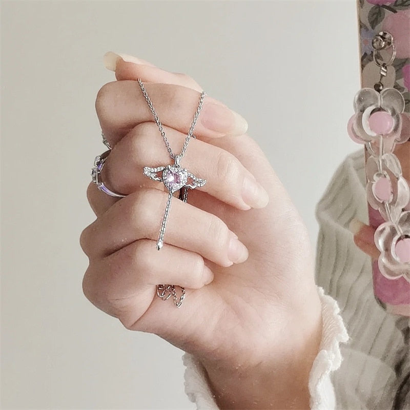 Norvo | Cupids hjerte av kjærlighet halskjede