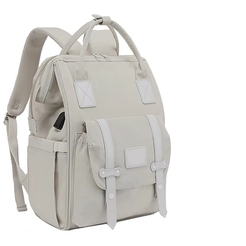 Norvo | Babybleie Ryggsekk med Barnevognkroker, Vanntett Reise Maternitetsveske for Hverdagsnødvendigheter