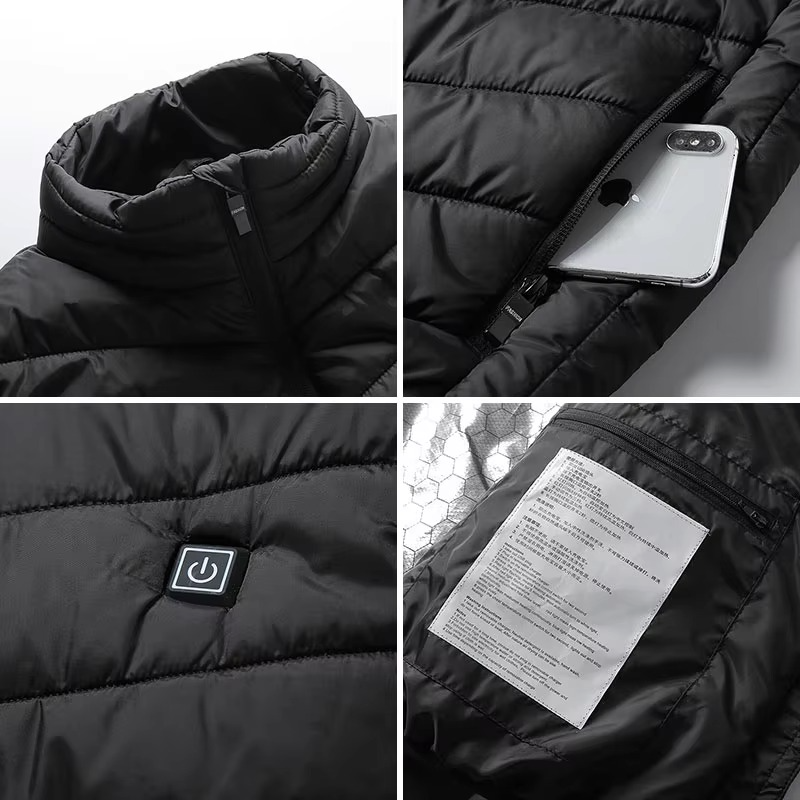 Norvo | Unisex USB-drevet oppvarmet vest for friluftsentusiaster