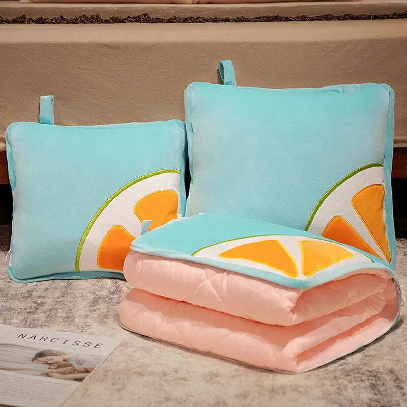 Norvo | Lekker Cartoon Toast Foldbar Reisepute Teppe