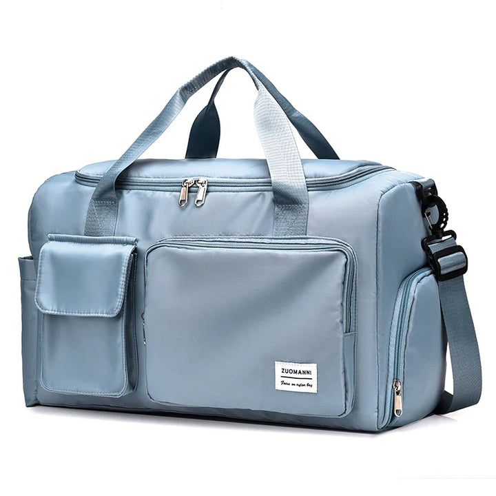 Norvo | Viontera Reisekoffert Damer | 35L Helgveske med Skorom | Vanntett & Flygodbefalt | Sport & Trening Bag