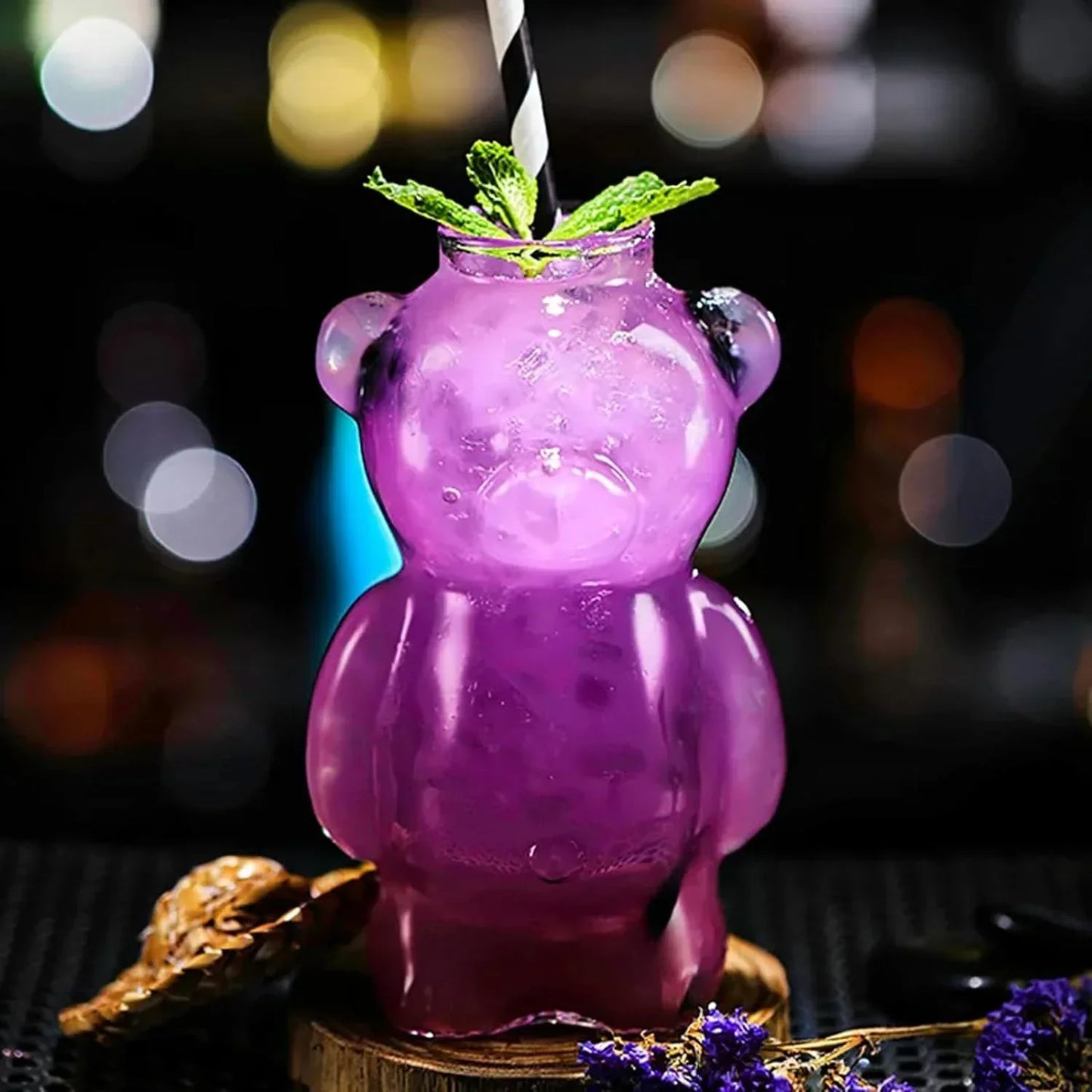 Norvo | Happy Bear Glass Kaffeekrus