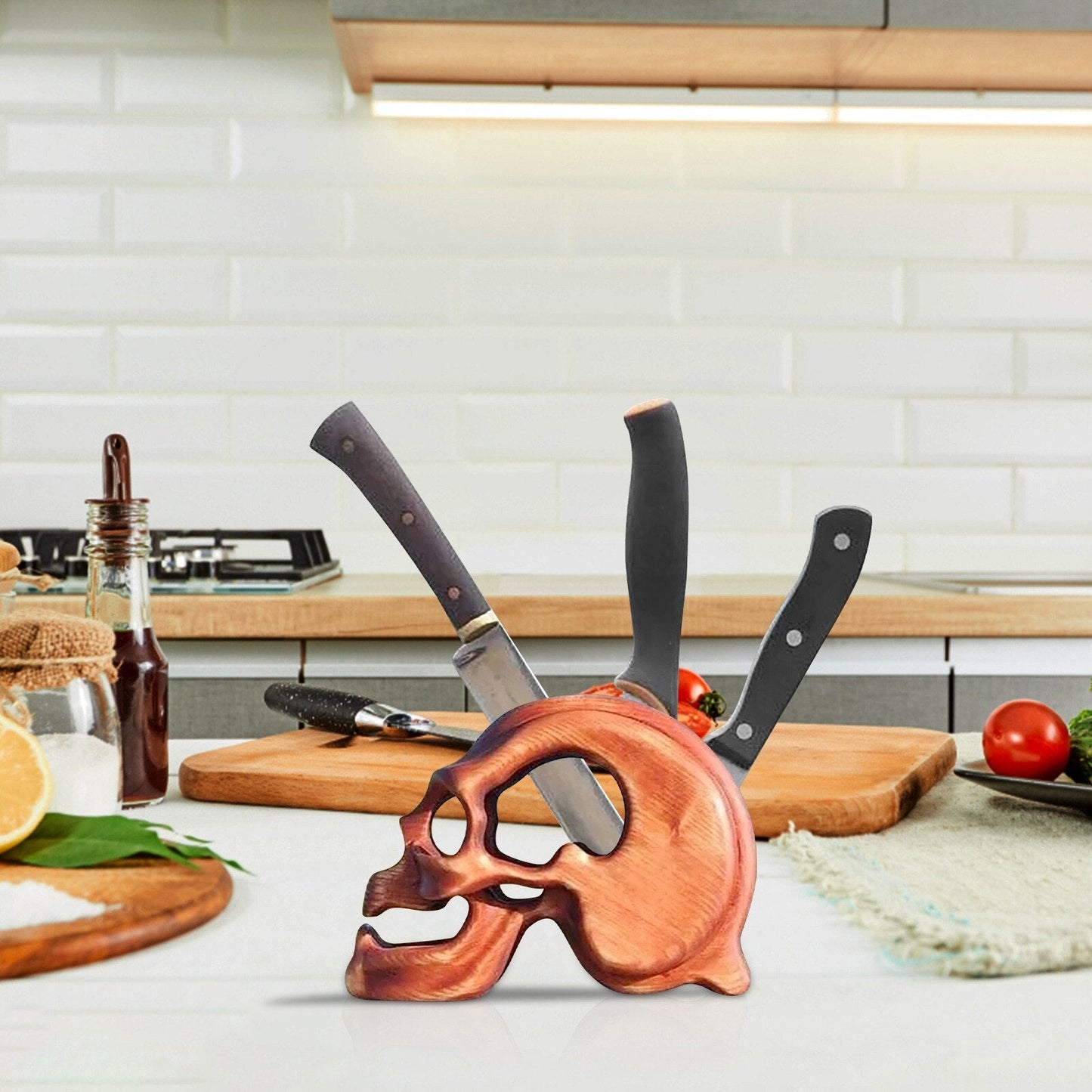 Norvo | Hodeskalle Knivholder