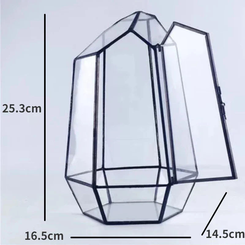Moderne Geometriske Natur-Inspirerte Botaniske Terrarium | Norvo