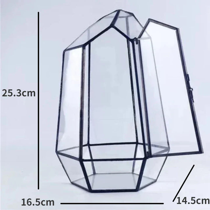 Moderne Geometriske Natur-Inspirerte Botaniske Terrarium | Norvo