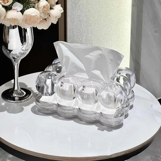 Norvo | LumiScape Paperbox – Skulpturell akryl design for moderne eleganse