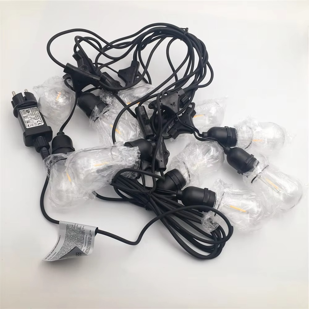 Norvo | Vanntette LED Edison utendørs lyskilder for hager, terrasser og fester