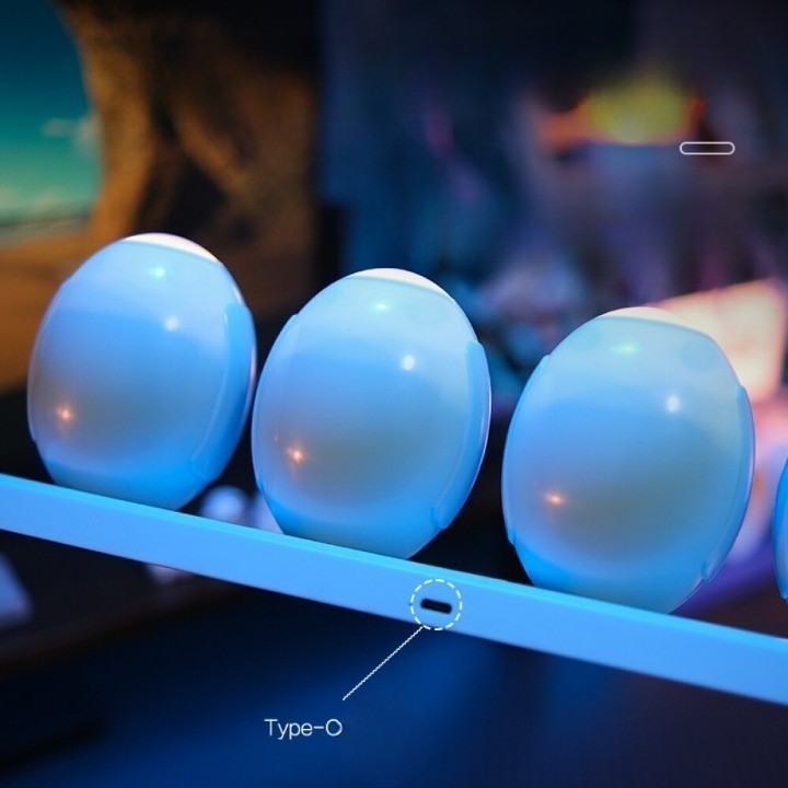 Norvo | Romkapsel Stemmestyrt Fargerik Nattlampe