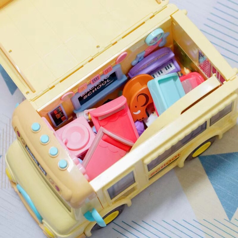 Norvo | Mega Skolefest Ekspressbuss Hus leketøy