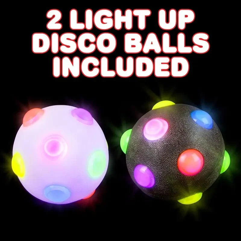 Norvo | Hundelekeg GlowPaw Ball | LED Lysball | Elastisk & Bite Resistant | For Hunder, Katter & Barn