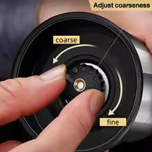 Norvo | 2-i-1 Krydderkvern SPICURA DuoMill | Rustfritt Stål Dobbel Kvern for Salt & Pepper | Manuell & Stilig