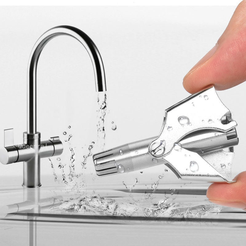 Rustfritt stål nesehårtrimmer for perfekt pleie Norvo