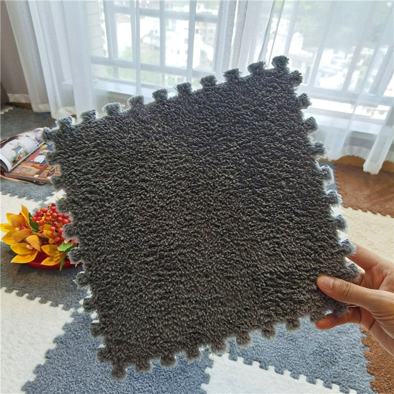 DIY Vinter Plush Puslespill Matte | Norvo
