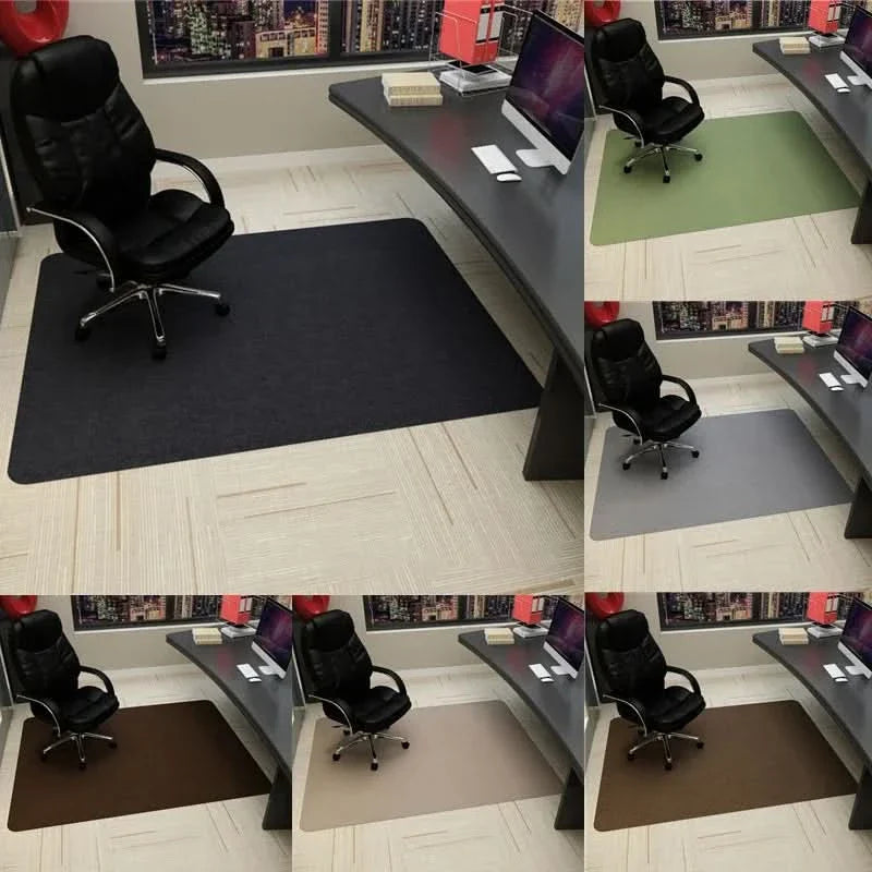 Norvo | 90x120cm Kontorstolmatte – Teppebeskytter for harde gulv
