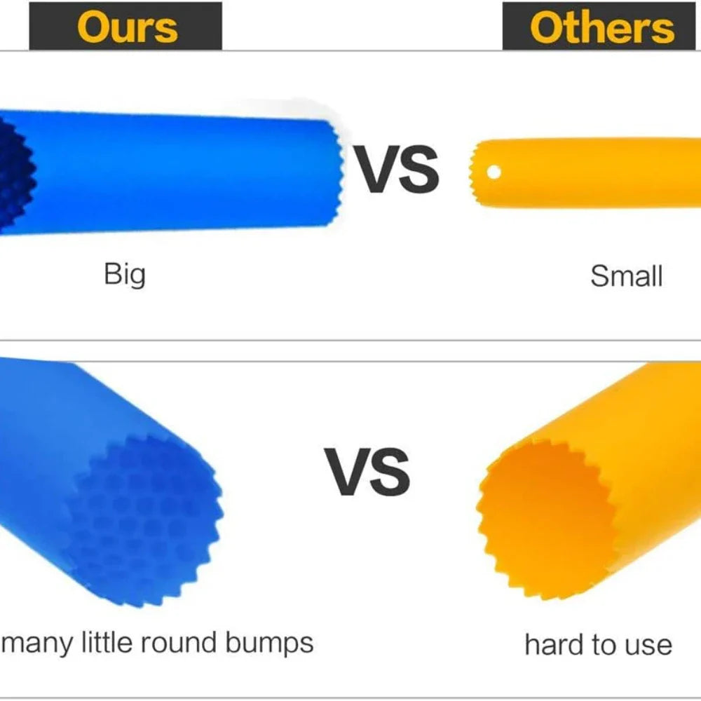 Norvo | Hvitløk-skreller silikon | Luktfri og rask | PeelingFix med bølgestruktur – Tåler oppvaskmaskin