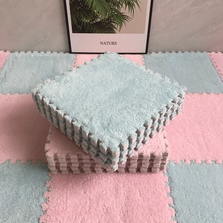DIY Vinter Plush Puslespill Matte | Norvo
