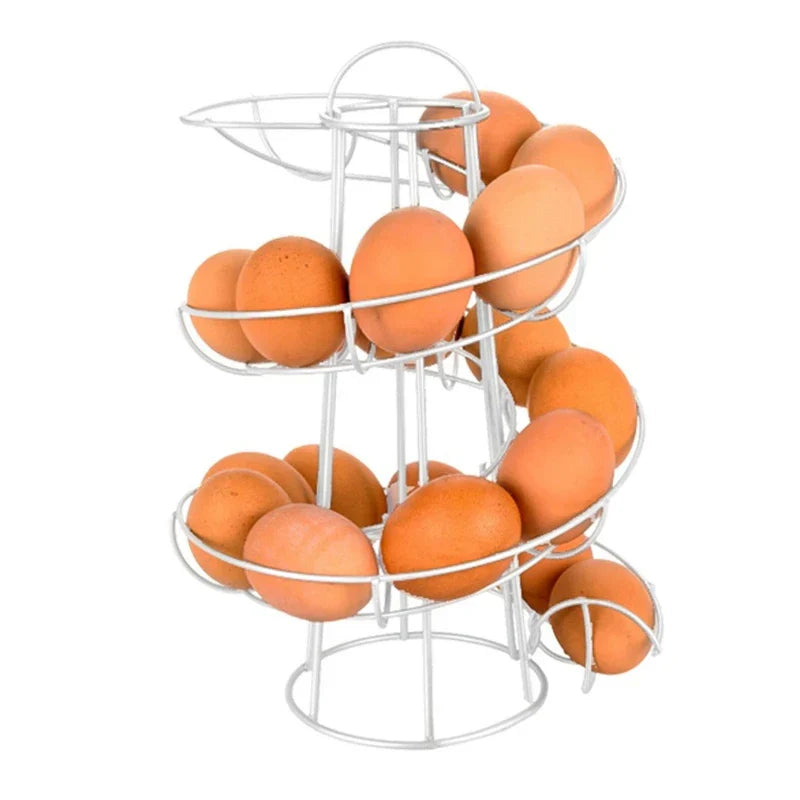 Norvo | Spiral Rullende Egg Dispenser Rack