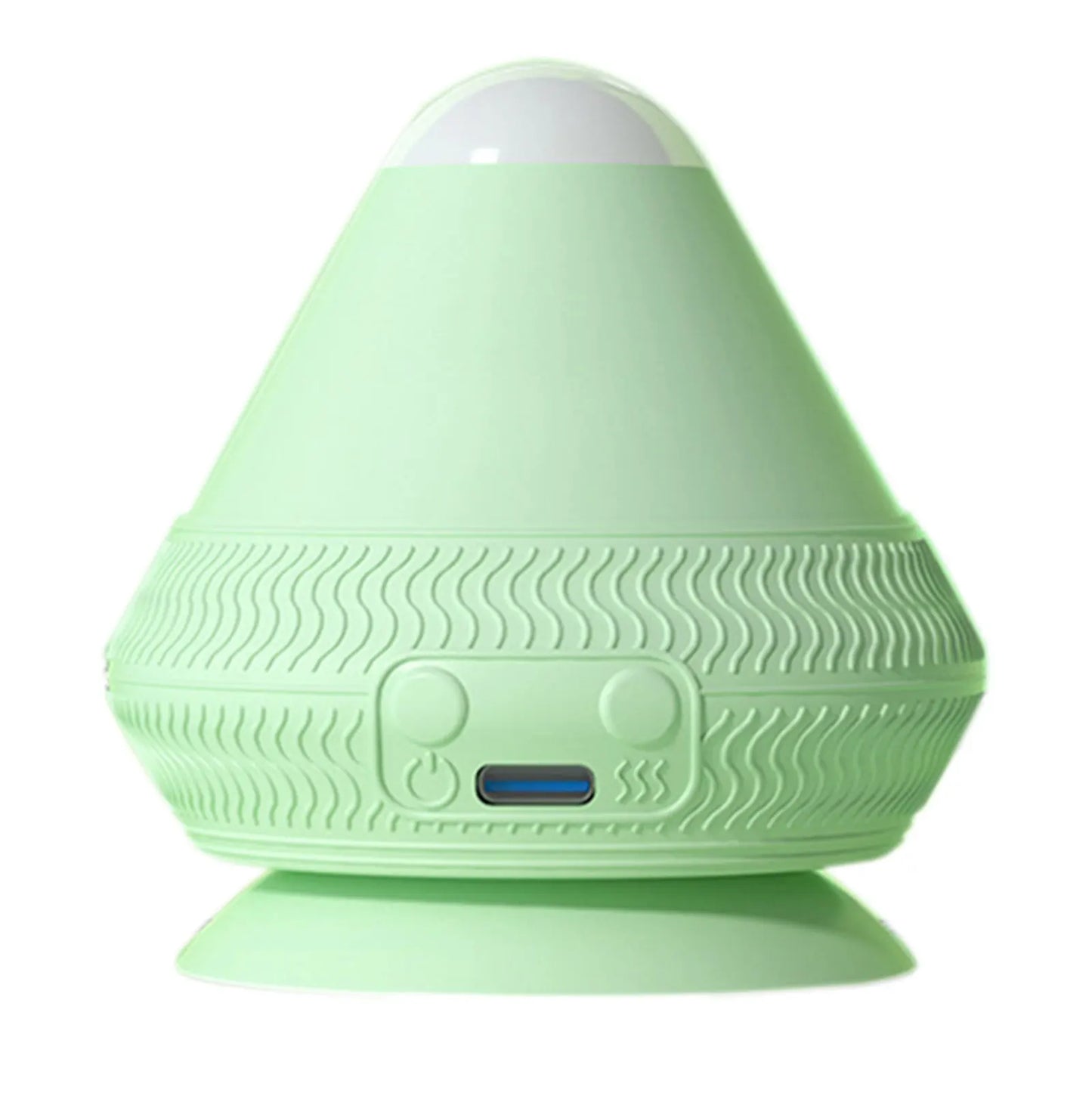 Norvo | Vibrasjoner Massasje Ball FlexiVibe | USB Oppladbar | Varme & Vibrasjon Terapi | Silikon | Bærbar & Selvklebende