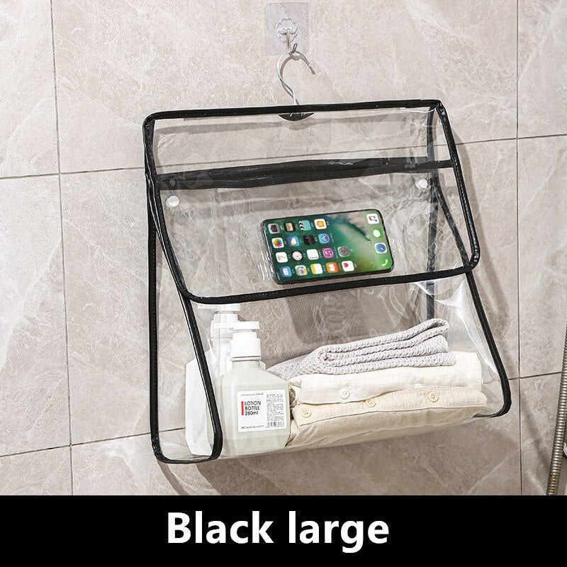 Norvo | Vanntett Transparent Henge Bad Organizer Bag