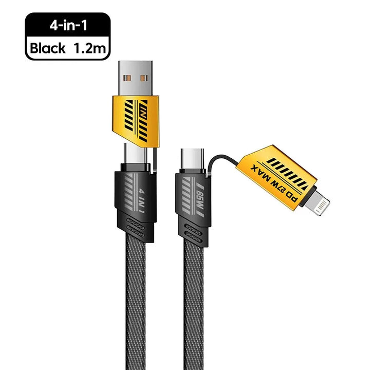 Norvo | Ultra Strong 4 i 1 Hurtigladings Datakabel