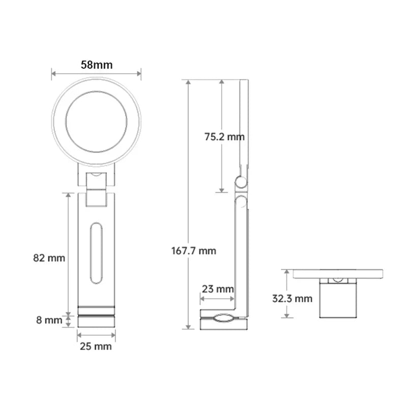 Norvo | Håndfri magnetisk reise telefonholder brakett