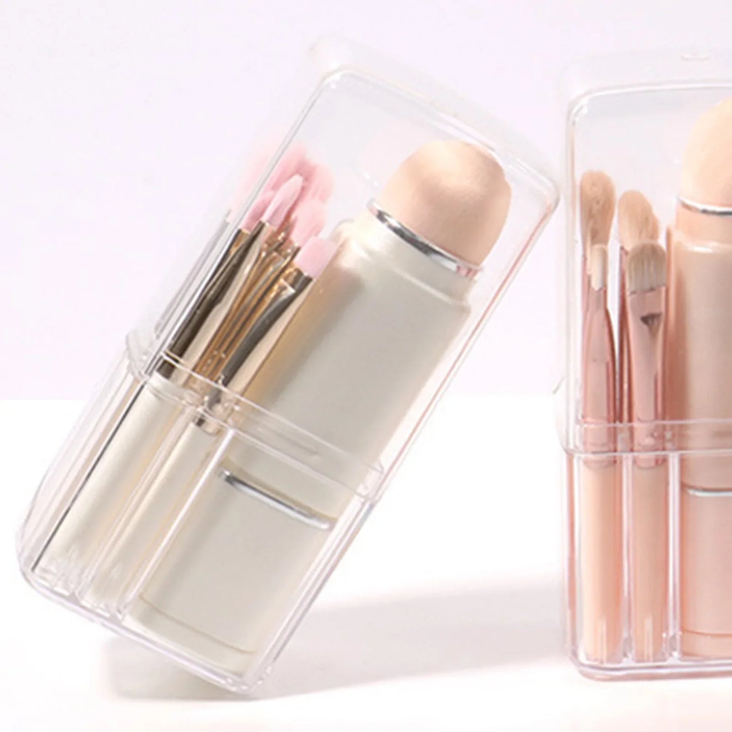 Norvo | 8Pcs Bærbar Sminkebørste Sett