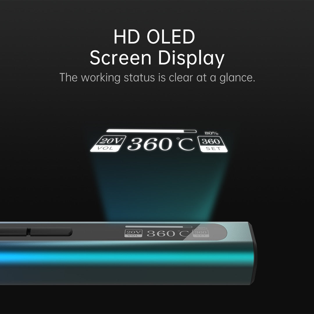 Norvo | Smart Bærbar Ett Trykk Enkelt Loddeverktøy