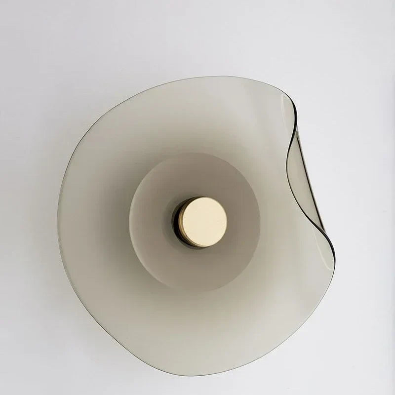 Norvo | ClearAura - Slank Glass Vegglampe