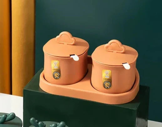 Norvo | Stilig krydderorganisator med praktiske skjeer