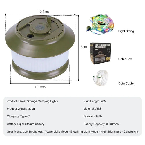 Norvo | Atmosphere LED Strips Campinglampe