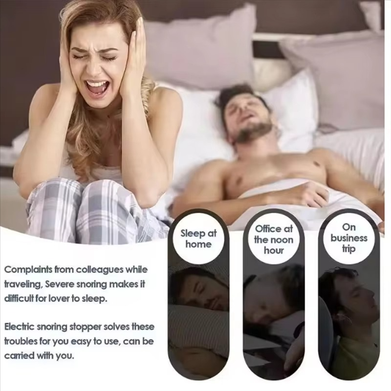 Norvo | Justerbar elektrisk anti-snorke-enhet med tilpasset luftstrøm