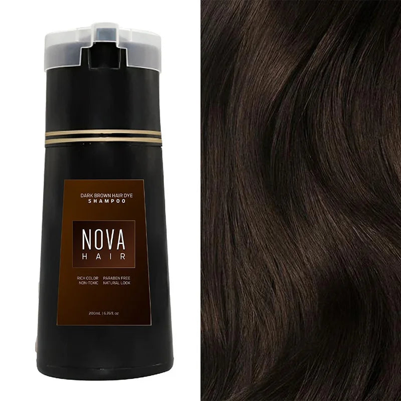NovaHair Instant Dye Shampoo – Rask fargeoppfriskning for håret ditt