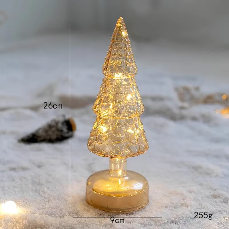 Norvo | Juletid LED Frostet Glass Trelampe