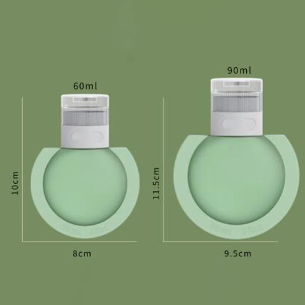 Norvo | Lekkasjefri silikon klemflaske reise væskedispenser