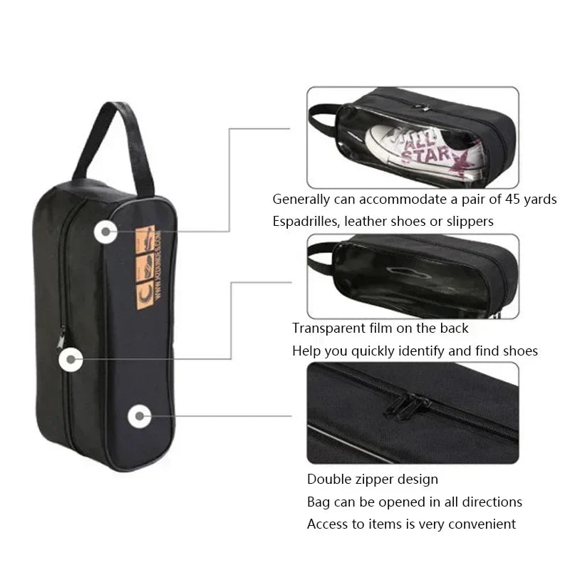 Norvo | Pustende Skopose TraveloStep | Vanntett & Kompakt | For Reise & Lagring | Oxford Stoff