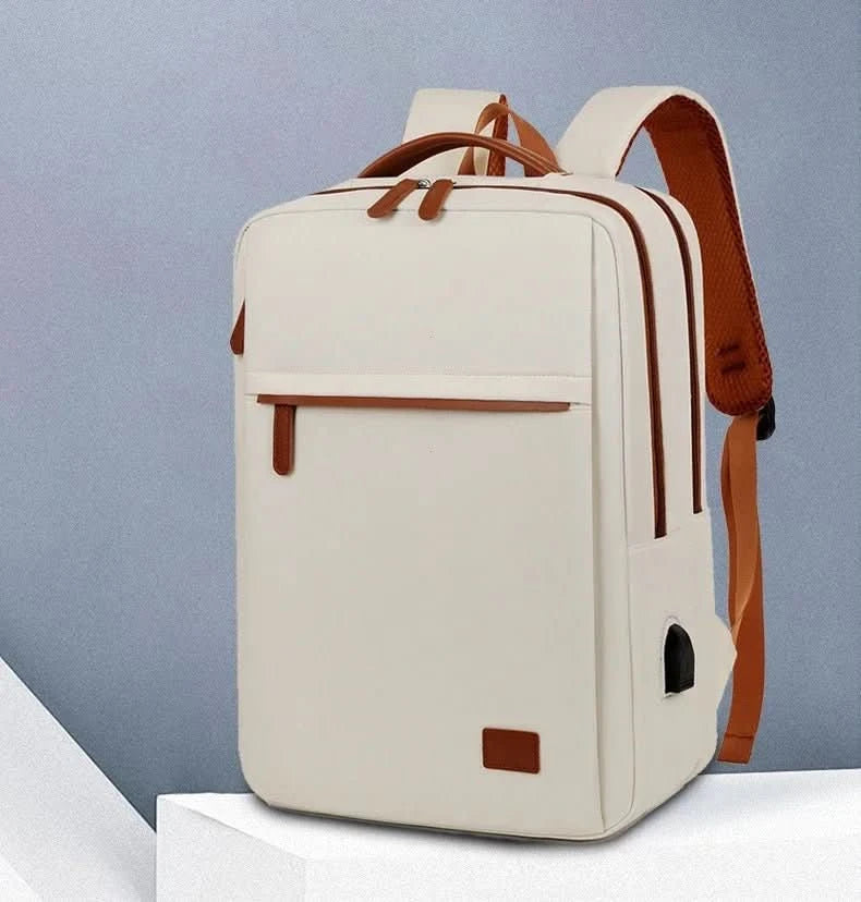 Norvo | Multifunksjonell reiseryggsekk med laptoplomme og USB-port